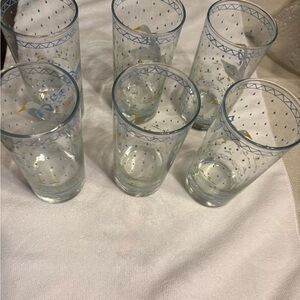 Vintage 80’s Cottagecore Country Geese Tumblers